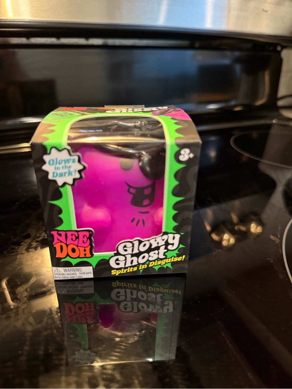 NeeDoh Glowy Ghost purple